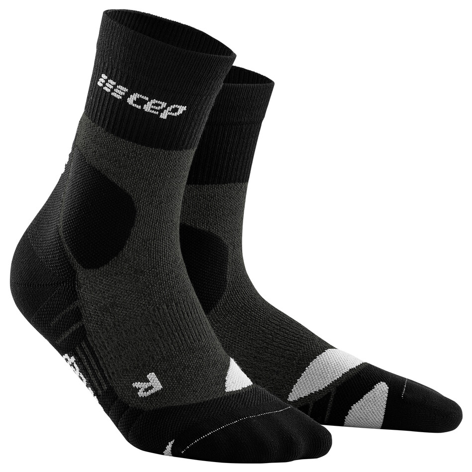 

Компрессионные носки Cep Hiking Merino Mid-Cut Socks, цвет Stonegrey/Grey
