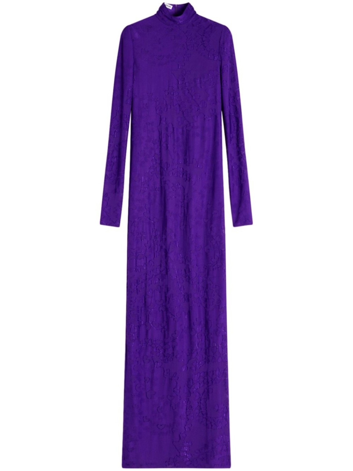 

Платье макси Lanvin Aède, фиолетовый