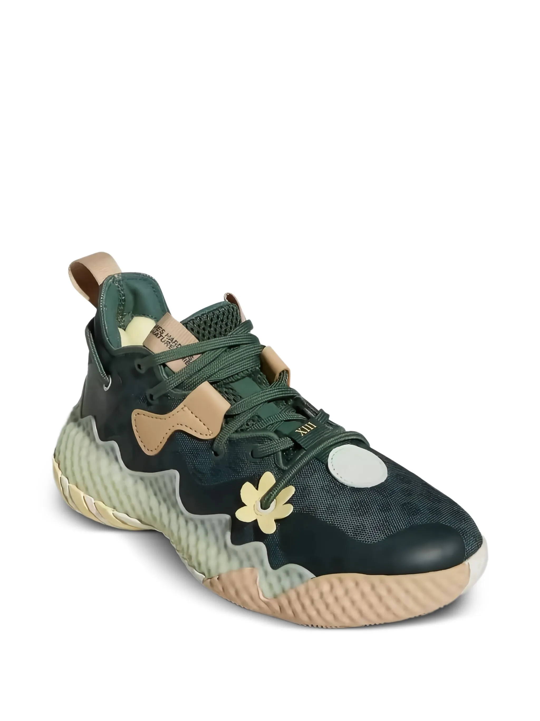Кроссовки Harden Vol. 6 Adidas, зеленый — фото 2