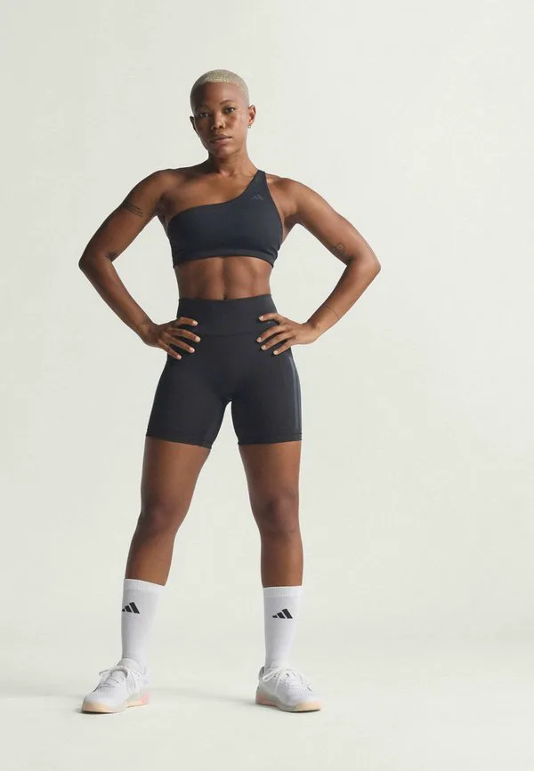 Спортивный бюстгальтер с легкой поддержкой Adidas Performance, Black — фото 2