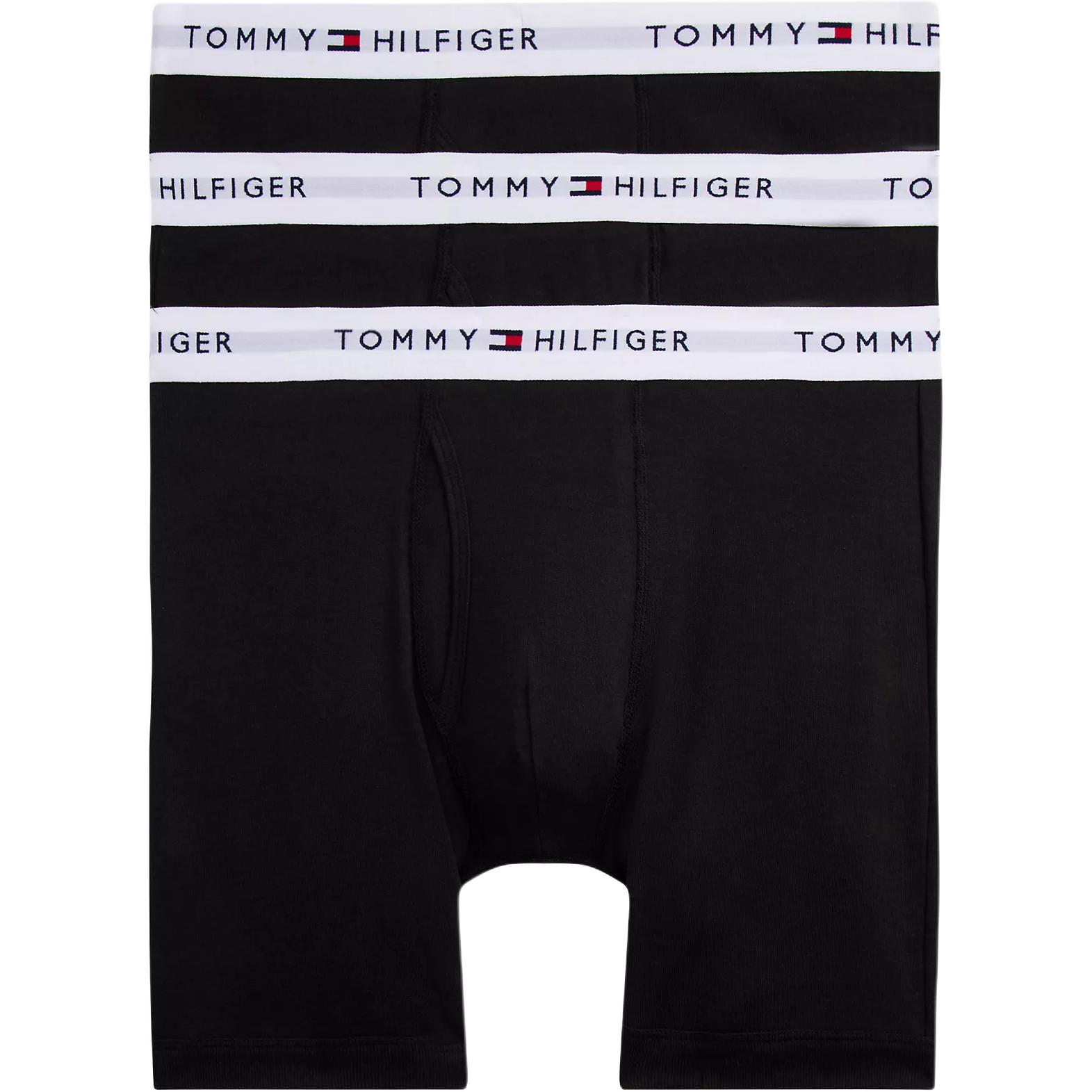 

Мужские трусы 3 штуки Tommy Hilfiger, черный