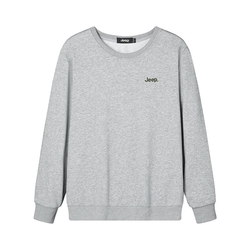 

Свитшот Outdoor Casual Unisex Jeep, светло-серый