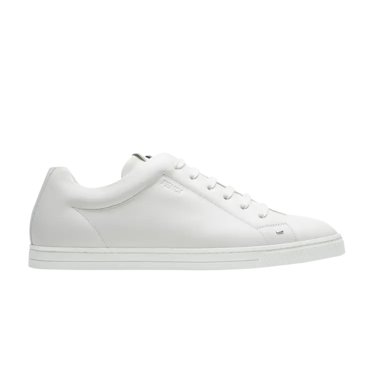 

Кроссовки Fendi Leather Low 'Bag Bugs - White', белый