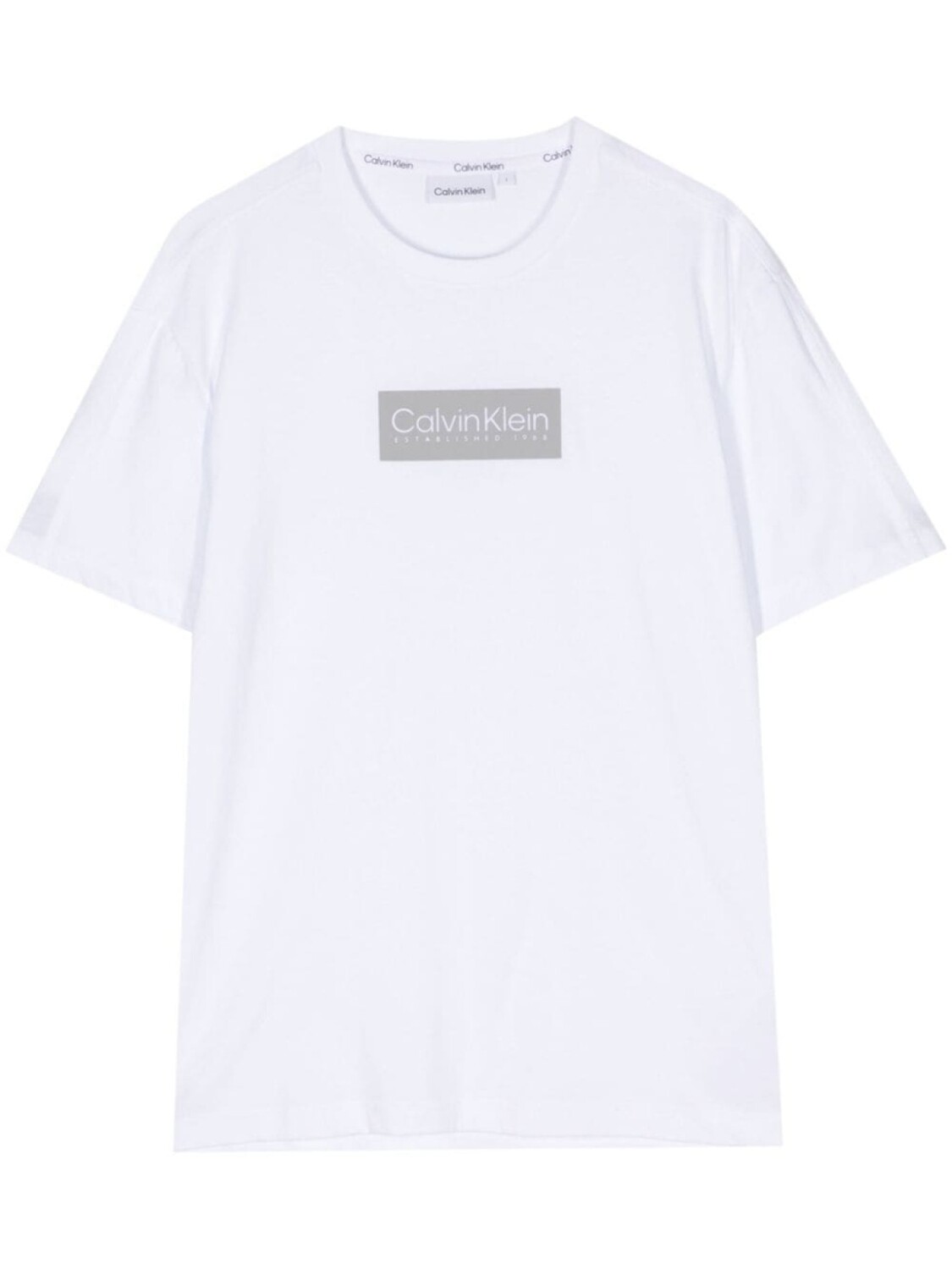 

Calvin Klein футболка с логотипом, белый