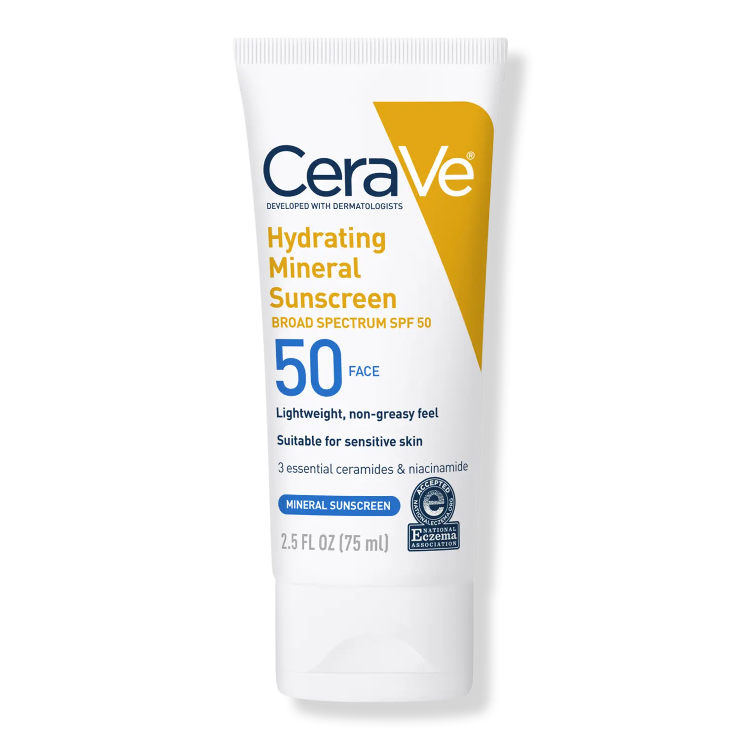 

Увлажняющий минеральный солнцезащитный лосьон для лица SPF 50 CeraVe