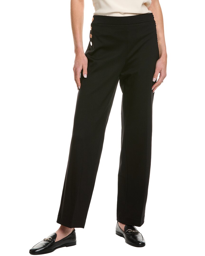 

Широкие брюки Anne Klein Sailor Pocket, черный