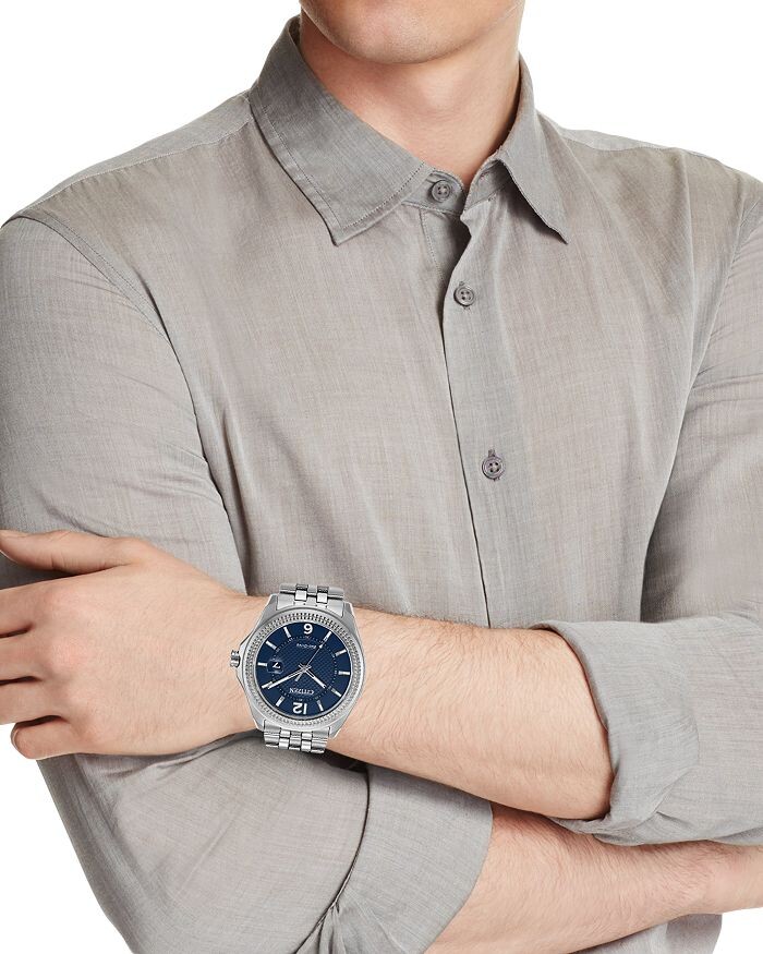 

Часы Citizen Eco-Drive Corso Classic, 42 мм, синий
