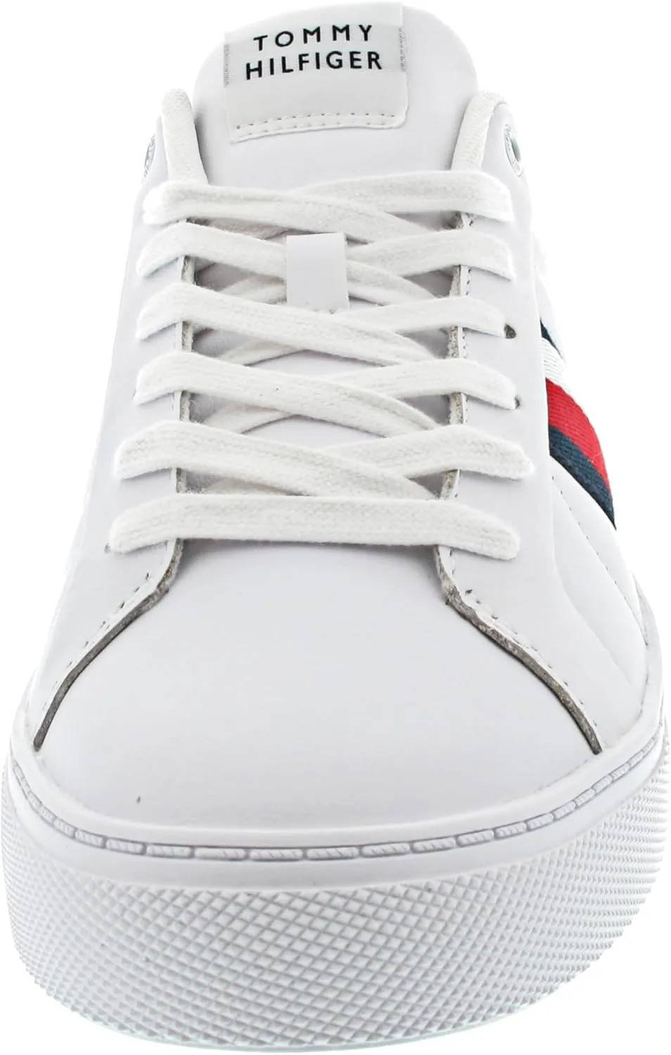 Кроссовки Tommy Hilfiger ICON Court LTH Stripes (низкие, мужские, белые) — фото 4
