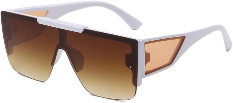 

Женские солнцезащитные очки с очень большой дугой, роскошные винтажные черные очки с широкими дужками, мужские очки в большой оправе с защитой от УФ-излучения UV400 LVTFCO, 4