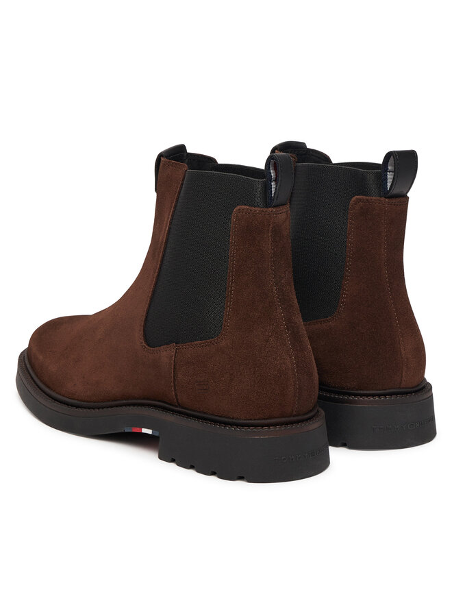 Классические ботильоны Comfort Lwt FM0FM05592 Tommy Hilfiger, коричневый — фото 3