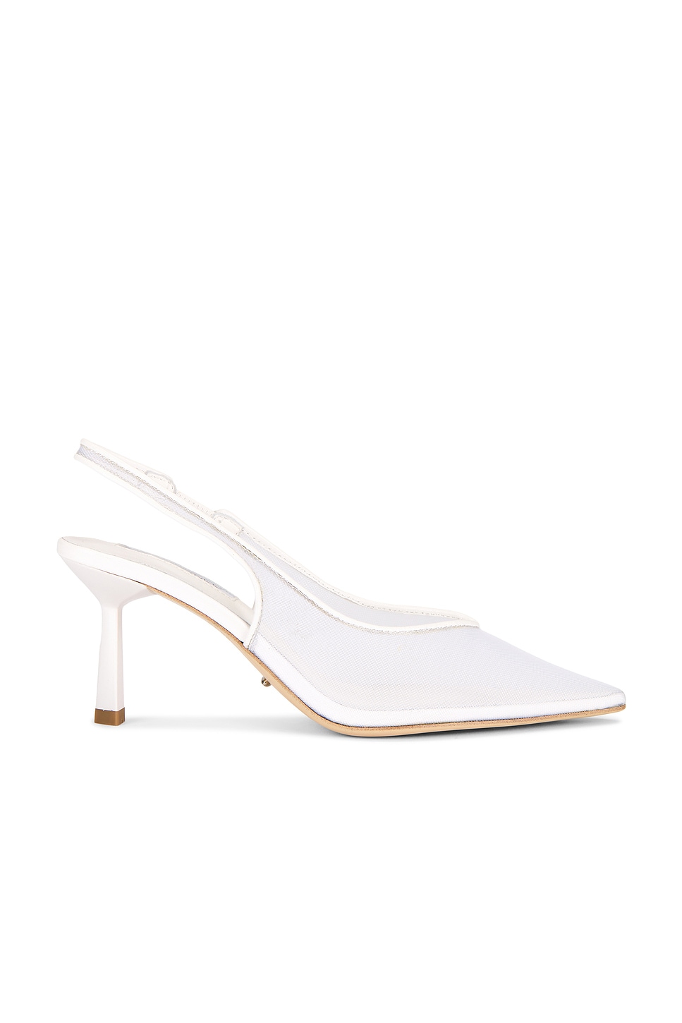 Туфли-босоножки на каблуке Breeze Tony Bianco, white nylon