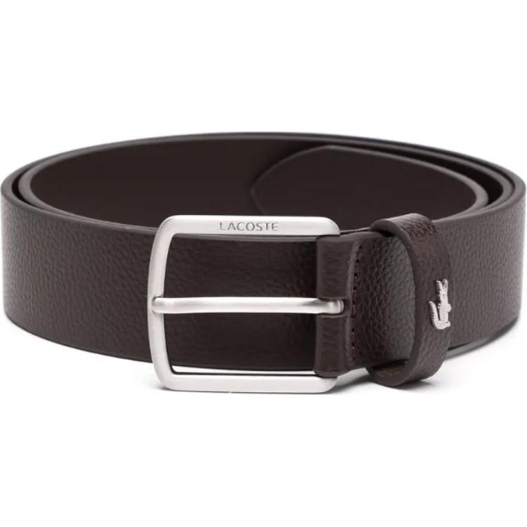

LACOSTE Ремень из зернистой кожи, Brown