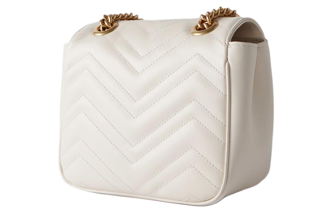 Женская сумка-мессенджер Marmont из натуральной кожи GUCCI — фото 3