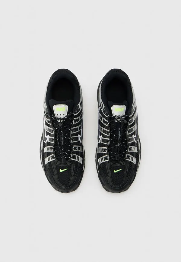 Кроссовки унисекс p 6000 Nike Sportswear, Black/Metallic Silver-Coloured/Volt Ice/Photon Dust/White — фото 4