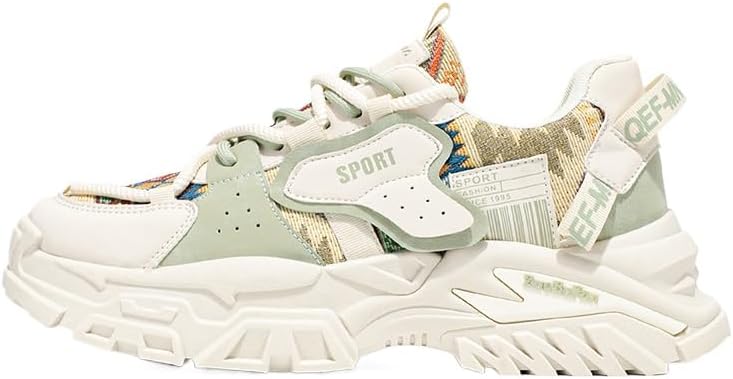 

Мужские кроссовки для комфорта, низкие, на шнуровке, для прогулок на улице, путешествий, всесезонные, с сетчатым верхом Hchctry, зеленый