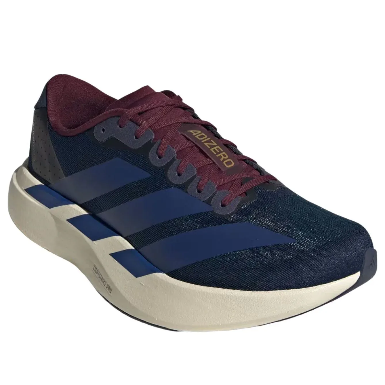 Кроссовки Adidas Adizero Evo SL 'Collegiate Navy Muted Purple Maroon' — фото 2