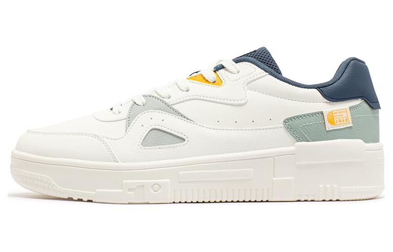 

361° Нескользящие, износостойкие, легкие низкие кроссовки для скейтбординга, мужские, цвет белый, голубой