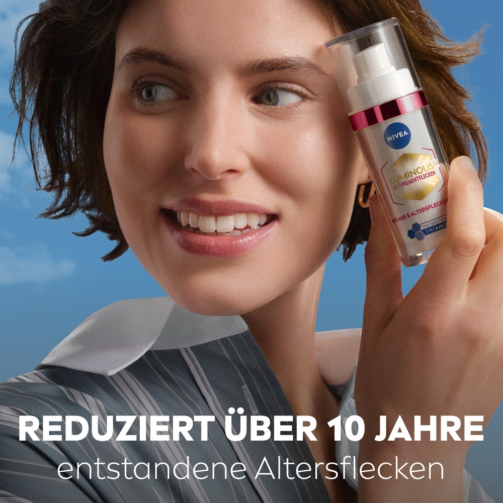 Флюид Nivea — Для лица luminous 630 anti-pigmentflecken anti-age & altersflecken , объем, 30 мл — фото 4