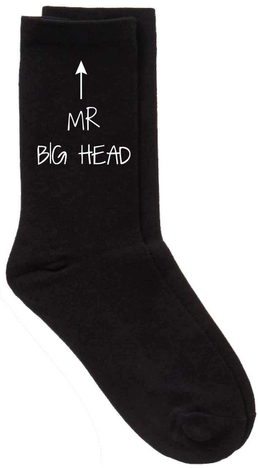 

Черные носки из теленка Mr Big Head 60 SECOND MAKEOVER, черный
