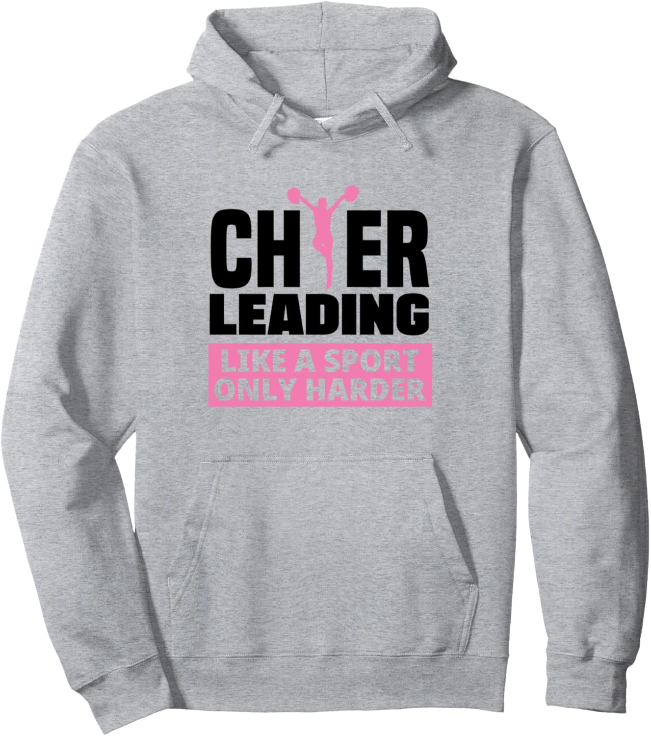 

Чирлидинг как спорт, только сложнее. Толстовка для чирлидеров и гимнастов Cheerleader Gift Idea Cheerleading Gymnast Sport, серый