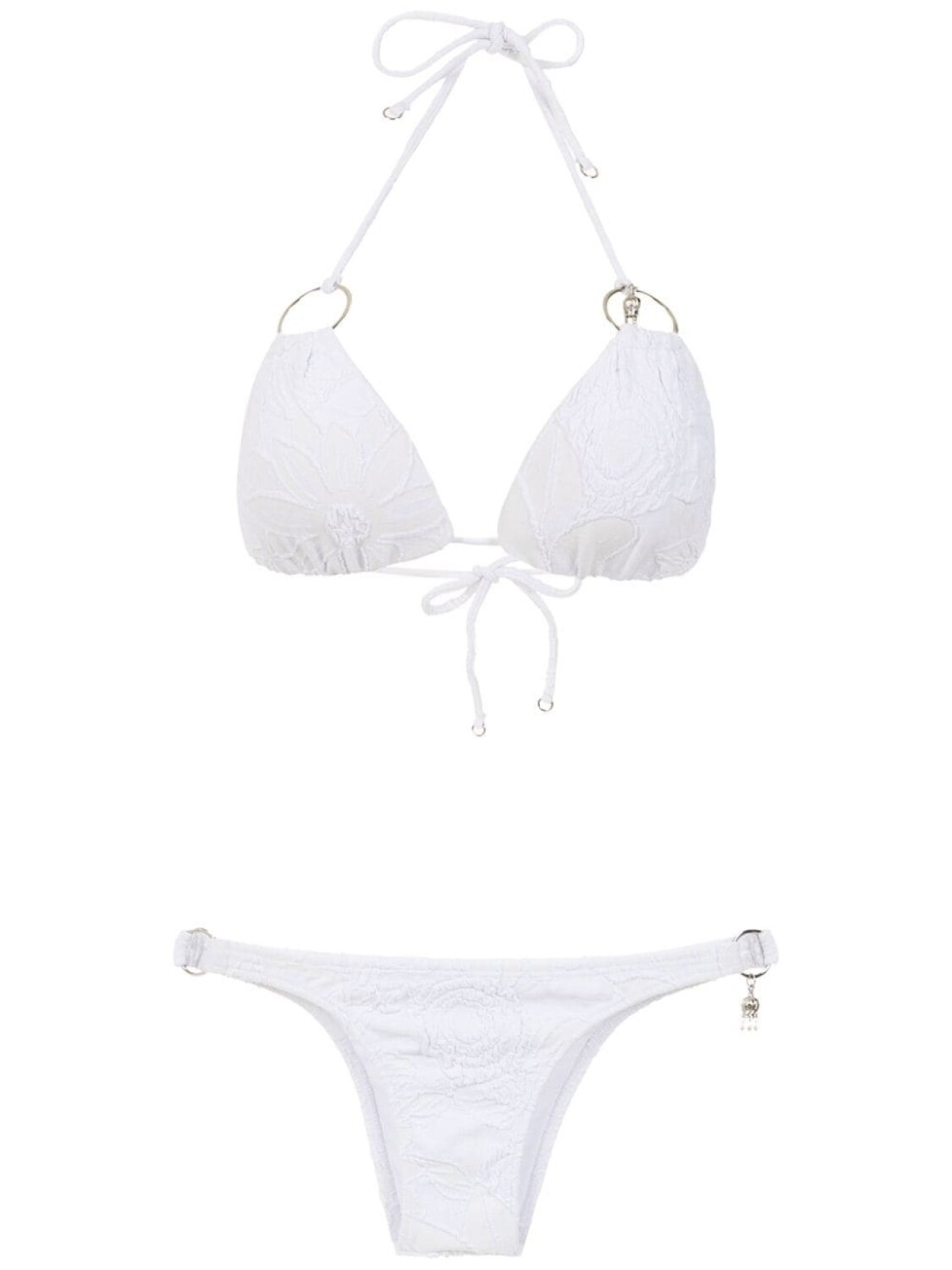 

Amir Slama bikini with metallic details, белый