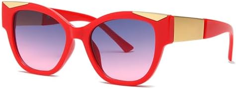 

Солнцезащитные очки 2027 года для женщин, градиентные солнцезащитные очки, металлические очки для женщин, солнцезащитные очки для мужчин с защитой от УФ-излучения UV400 MTZJH, C6