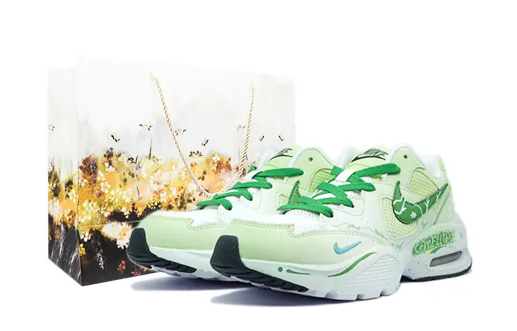 

Кроссовки Air Max Fusion женские с низким верхом, зеленые Nike