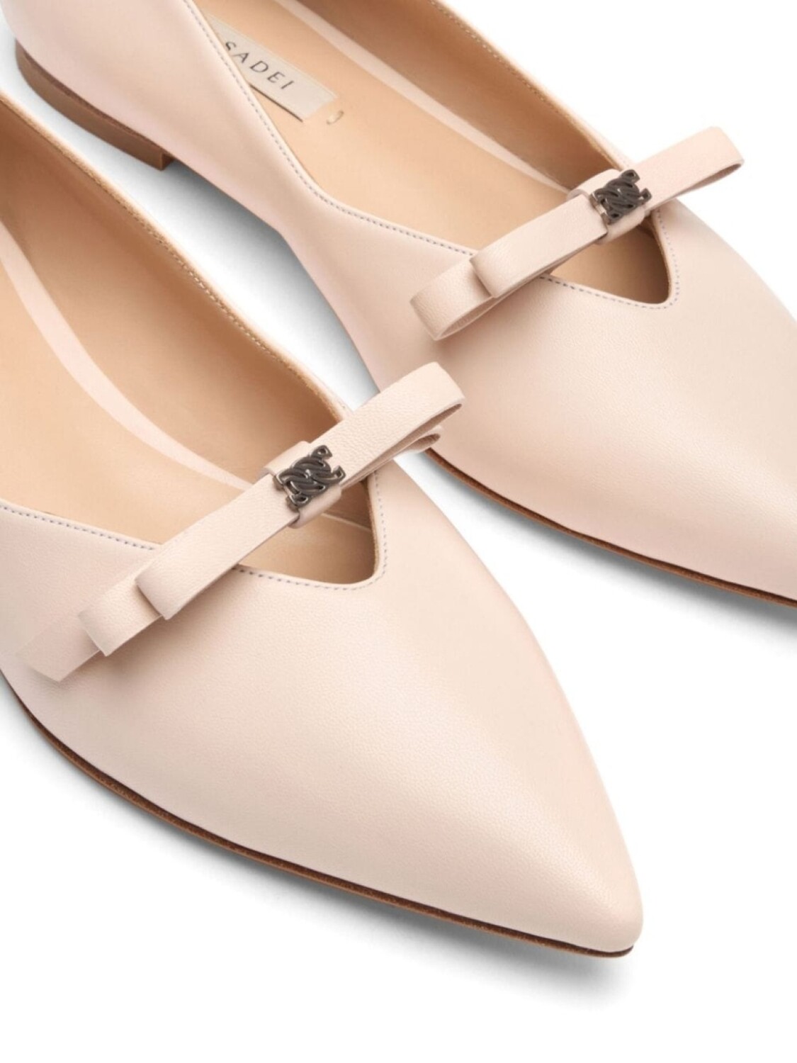 Casadei туфли-балетки Джульетта, розовый