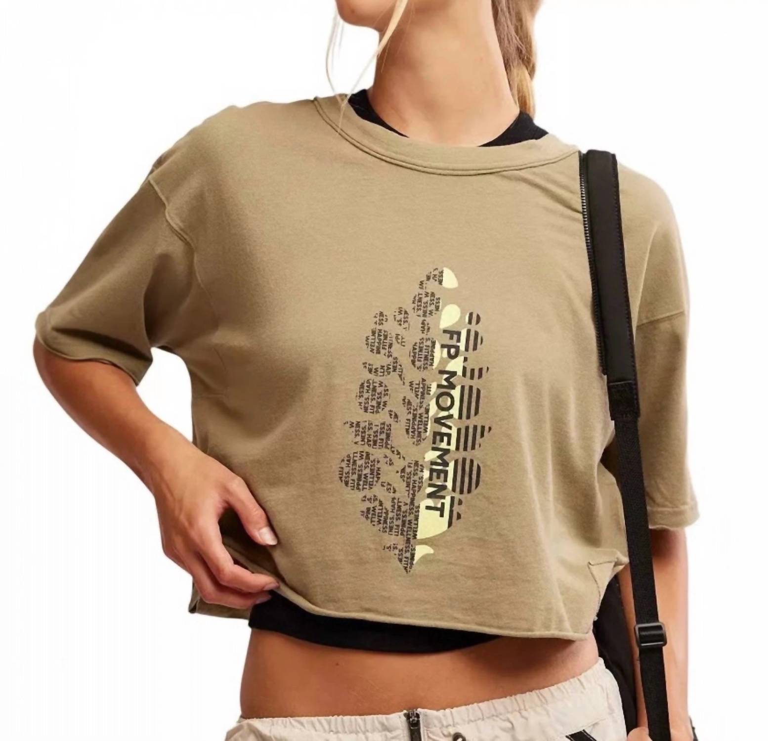 

Футболка с круглым вырезом и логотипом Inspire в цвете «шалфей» Free People, sage combo, Зеленый, Футболка с круглым вырезом и логотипом Inspire в цвете «шалфей» Free People, sage combo