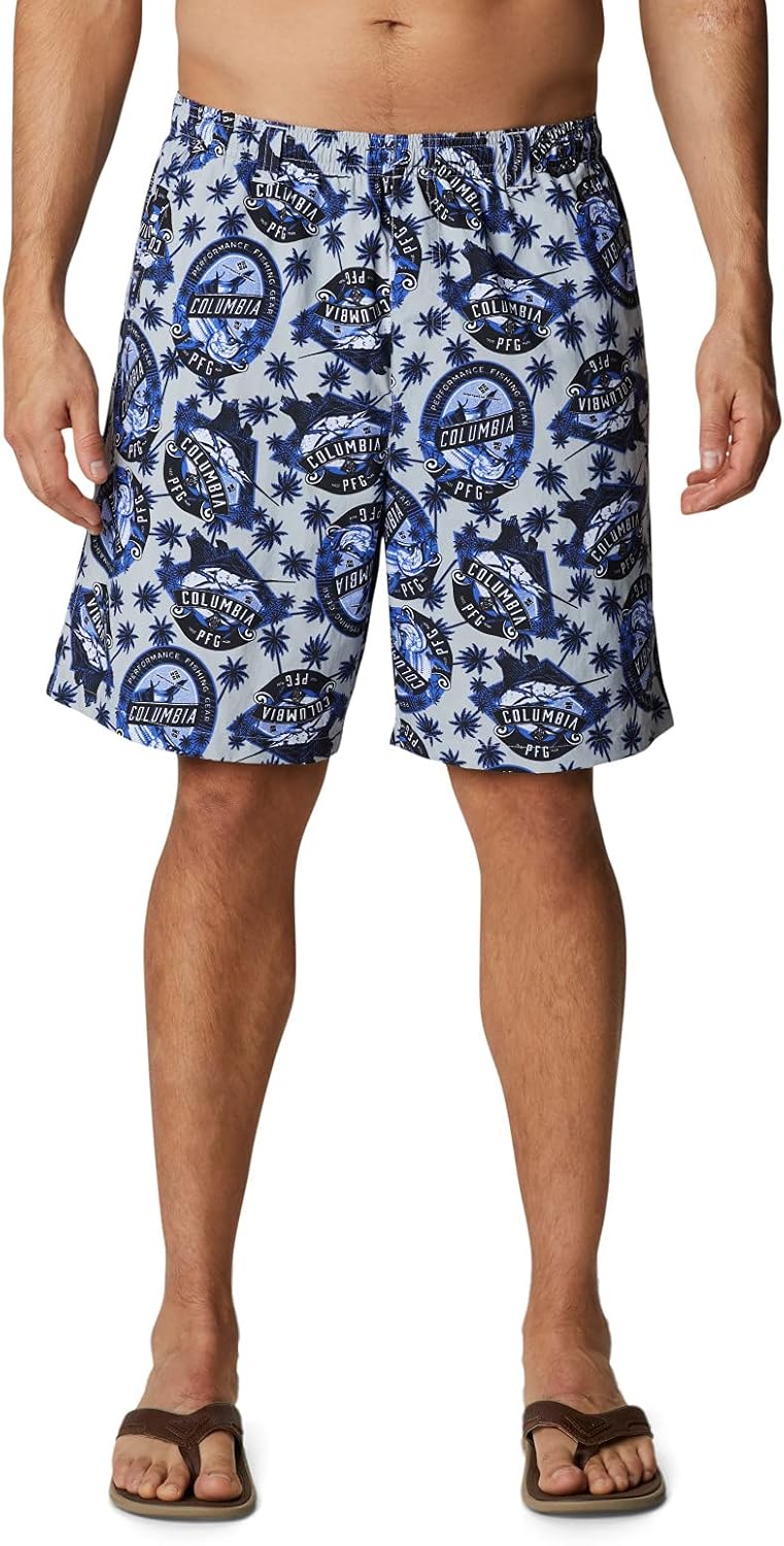 

Мужские шорты Columbia Super Backcast Water, Cool Grey Spirits N Sails Print