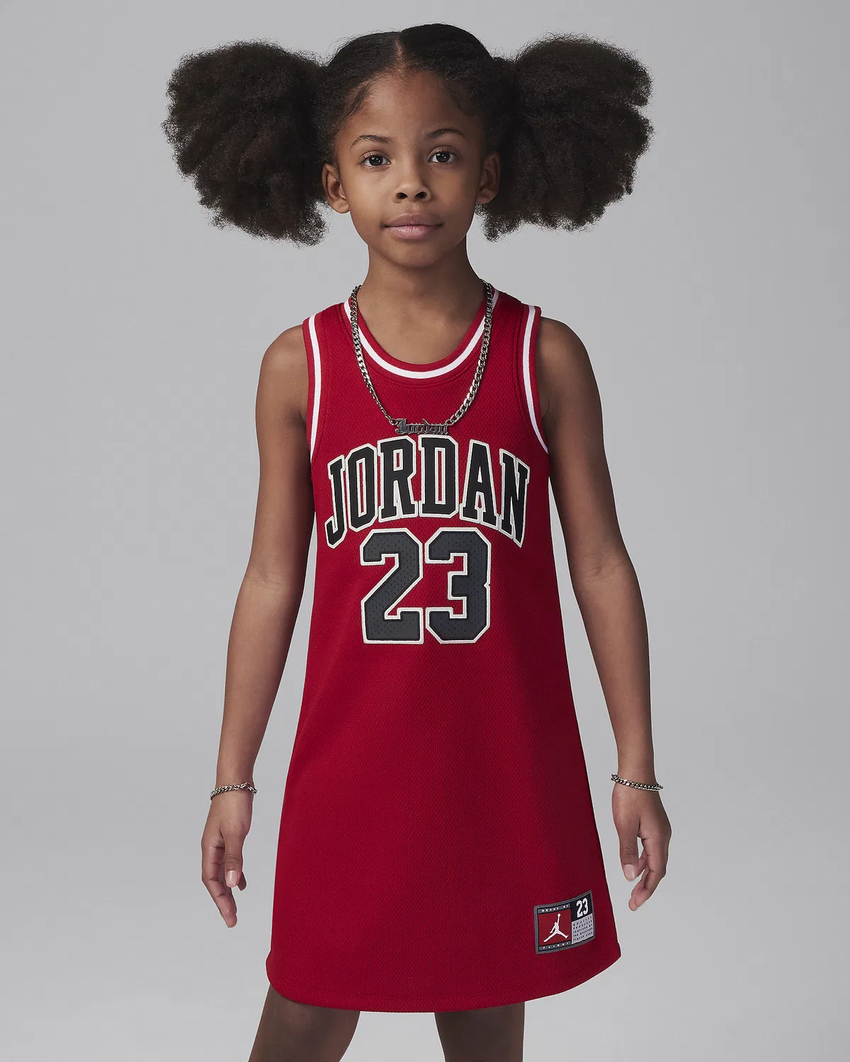 Детское платье Jordan 23 Jersey Dress, Gym Red