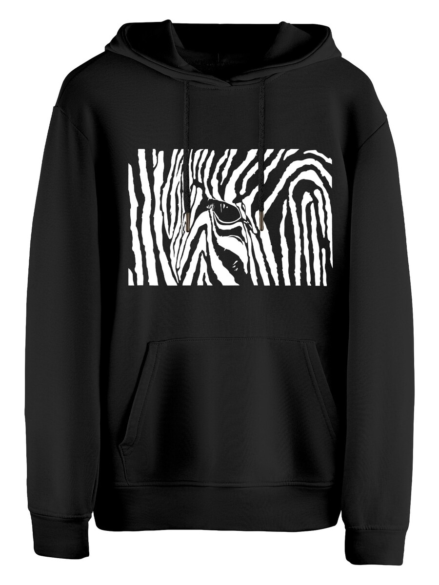 

Толстовка Cotton Prime черный & White Zebra Eye, черный