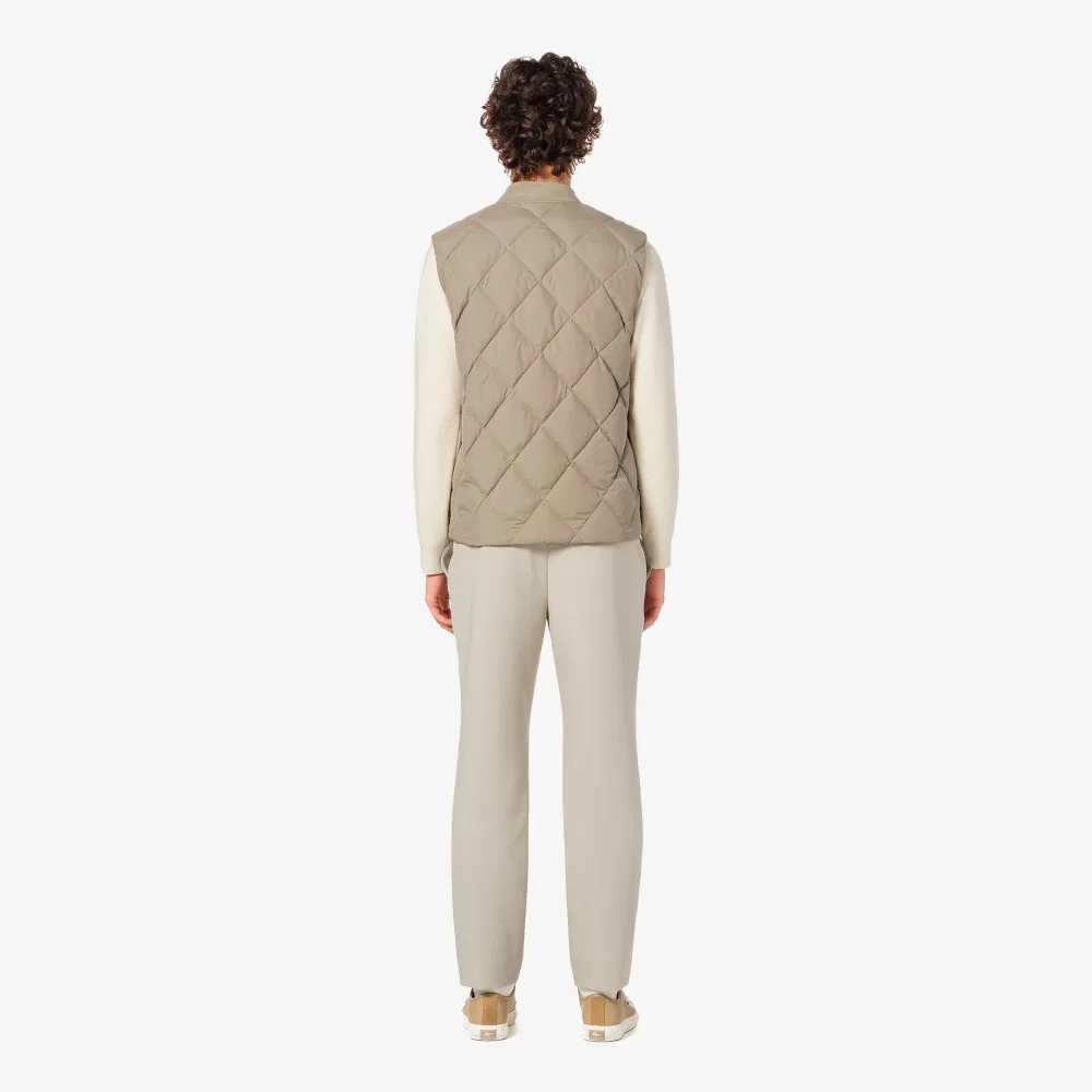 Мужские бежевые осенние слаксы от Lacoste — фото 3