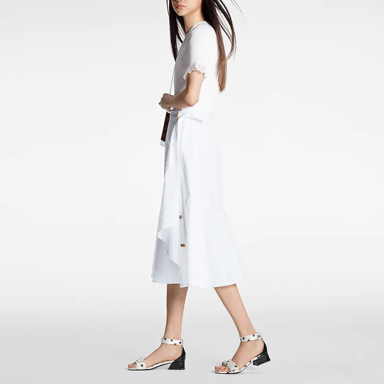 

Новые квартальные продукты LV Casual Long Skirt Women's White Louis Vuitton