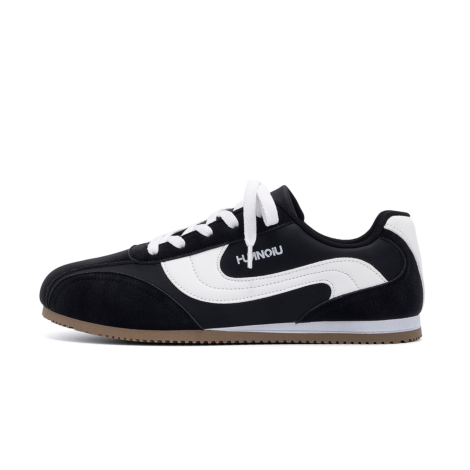 

Легкие кроссовки German Army Trainers с низким верхом для мужчин HUANQIU, черный