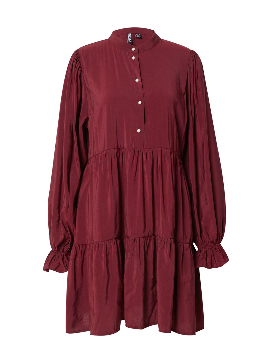 

Платье-рубашка PIECES PCNessa, цвет Wine red
