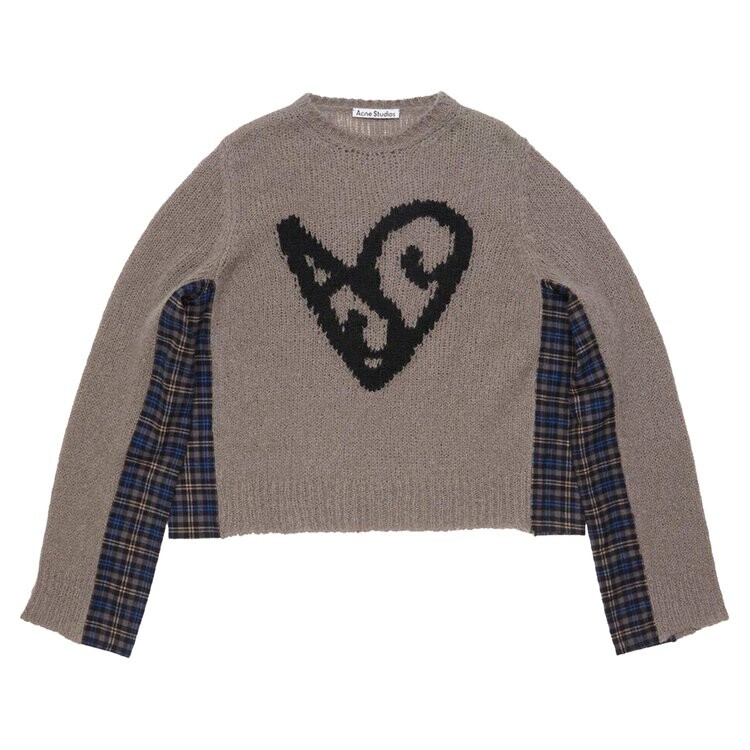 

Джемпер Acne Studios Deconstructed Jumper, цвет Taupe/Grey