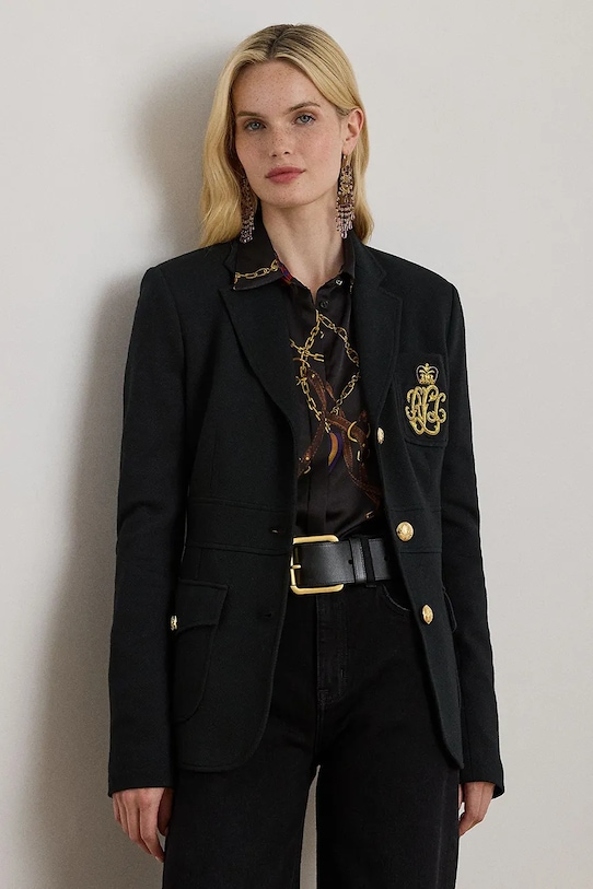 

Жакет Lauren Ralph Lauren, черный