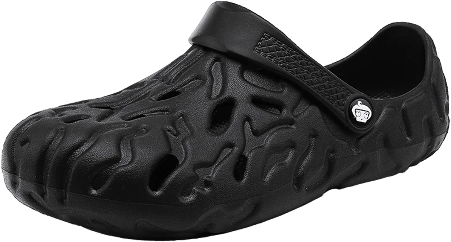 

Мужские дышащие шлепанцы DRESER Mueller, повседневные тапочки, быстро сохнущие сандалии, летние нескользящие пляжные туфли для мужчин, черный