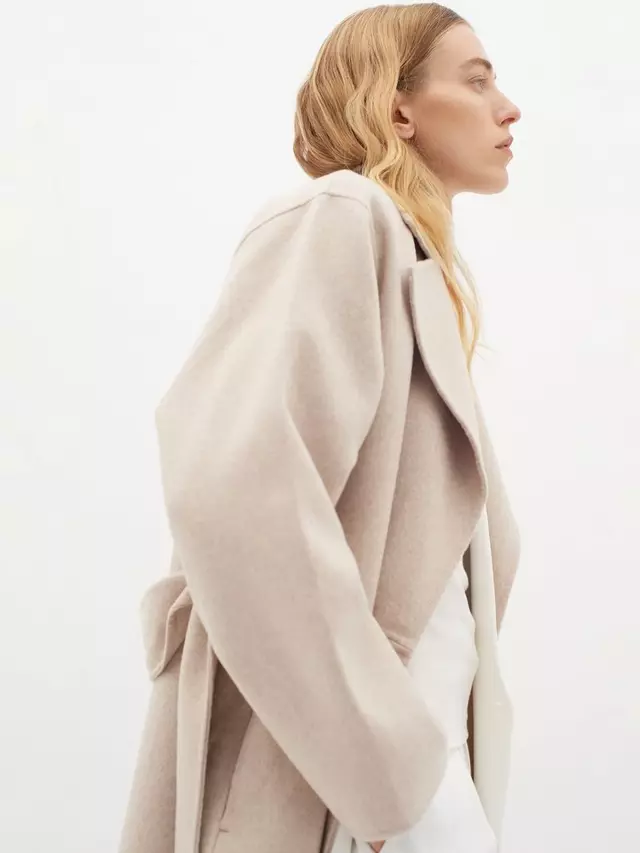 

Пальто InWear Tilla Wool Blend Duster, цвет french/nougat