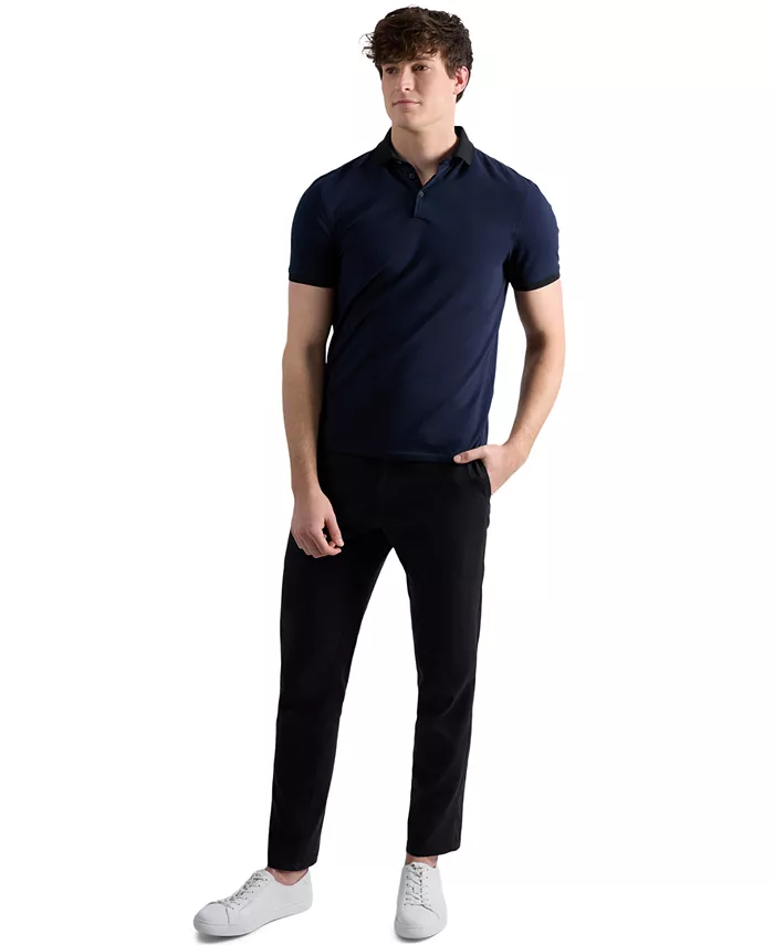 

Мужские льняные брюки Slim-Fit Kenneth Cole Reaction, черный