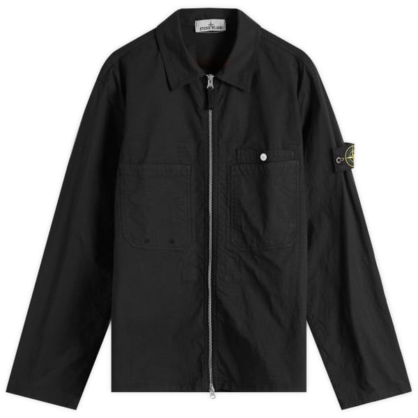 

Куртка-Рубашка Mil-Spec stretch ripstop-tc Stone Island, черный