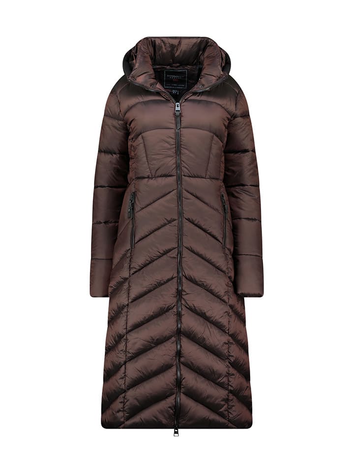 

Geographical Norway Зимнее пальто "Бланш" коричневого цвета