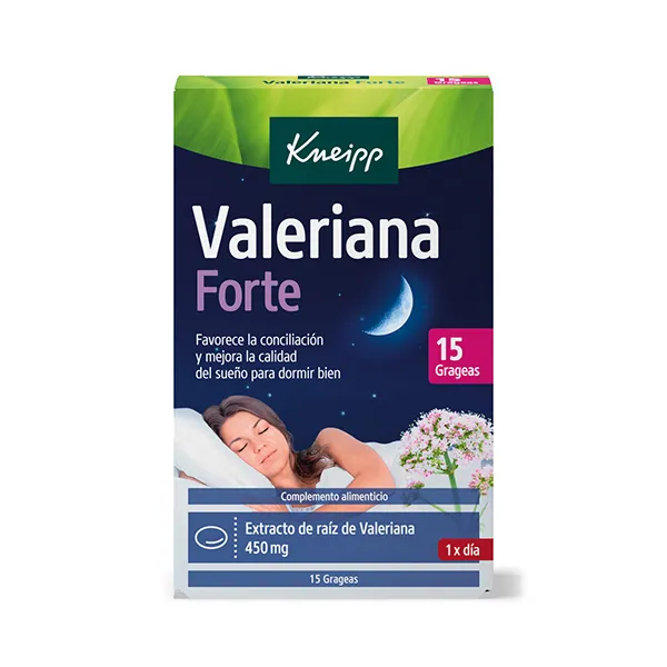 

Помогает вам хорошо спать во время случайного стресса Valeriana Forte 15 Kneipp, 15 UD