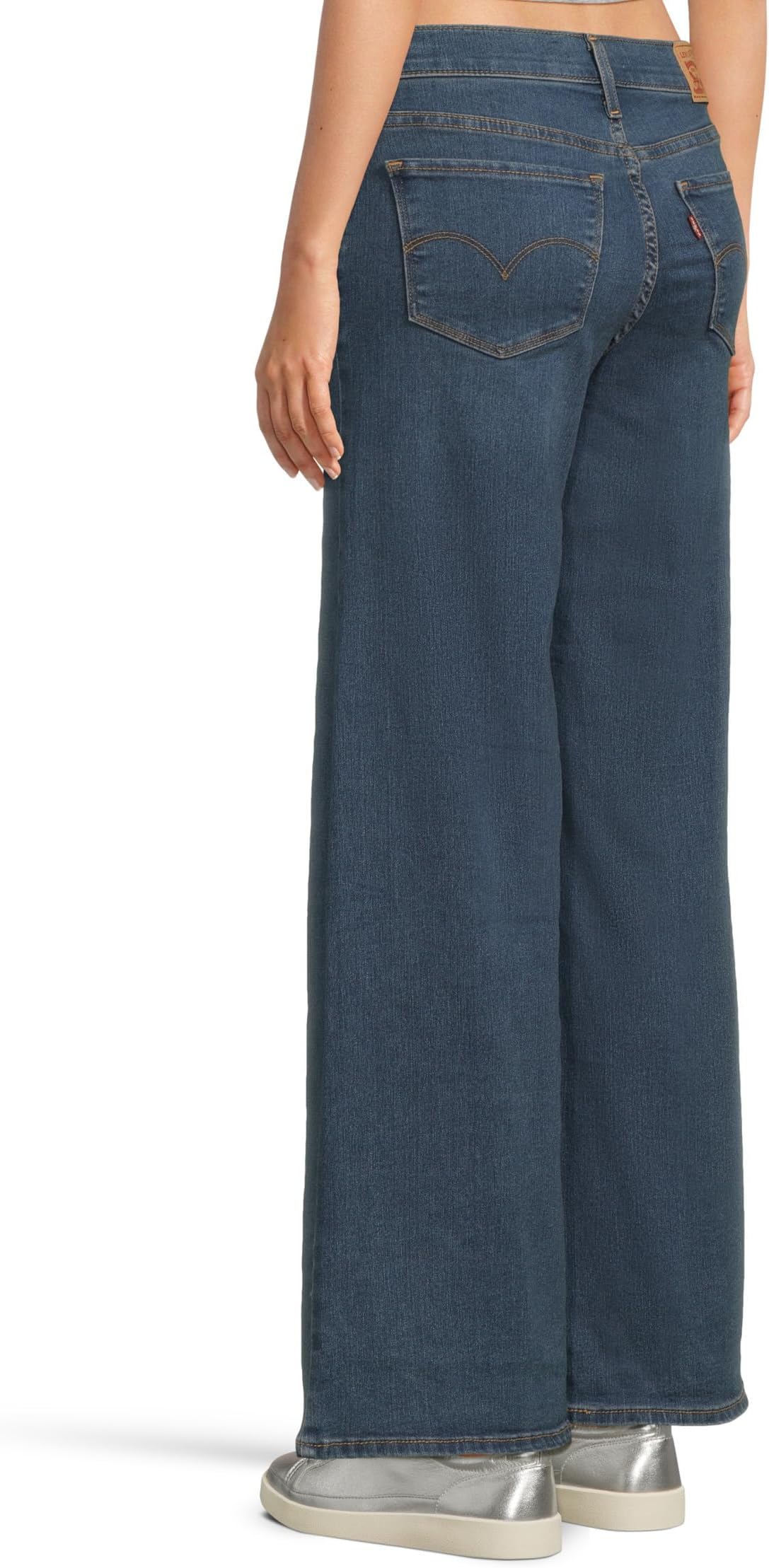Джинсы Levi's Womens 318 Shaping Wide Leg, цвет Clever Girl — фото 3