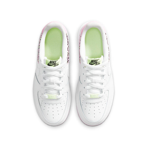 Кроссовки air force 1 '07 'pink leopard' Nike, белый — фото 4