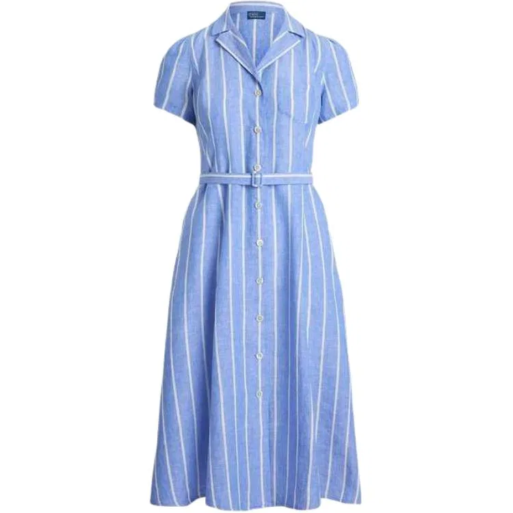 Платье с коротким рукавом женское Multicolor Polo Ralph Lauren