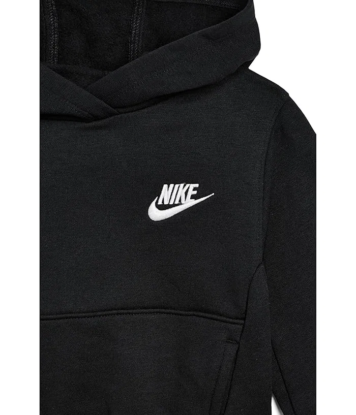 Толстовка флисовая Futura Club Nike Kids, Black — фото 3