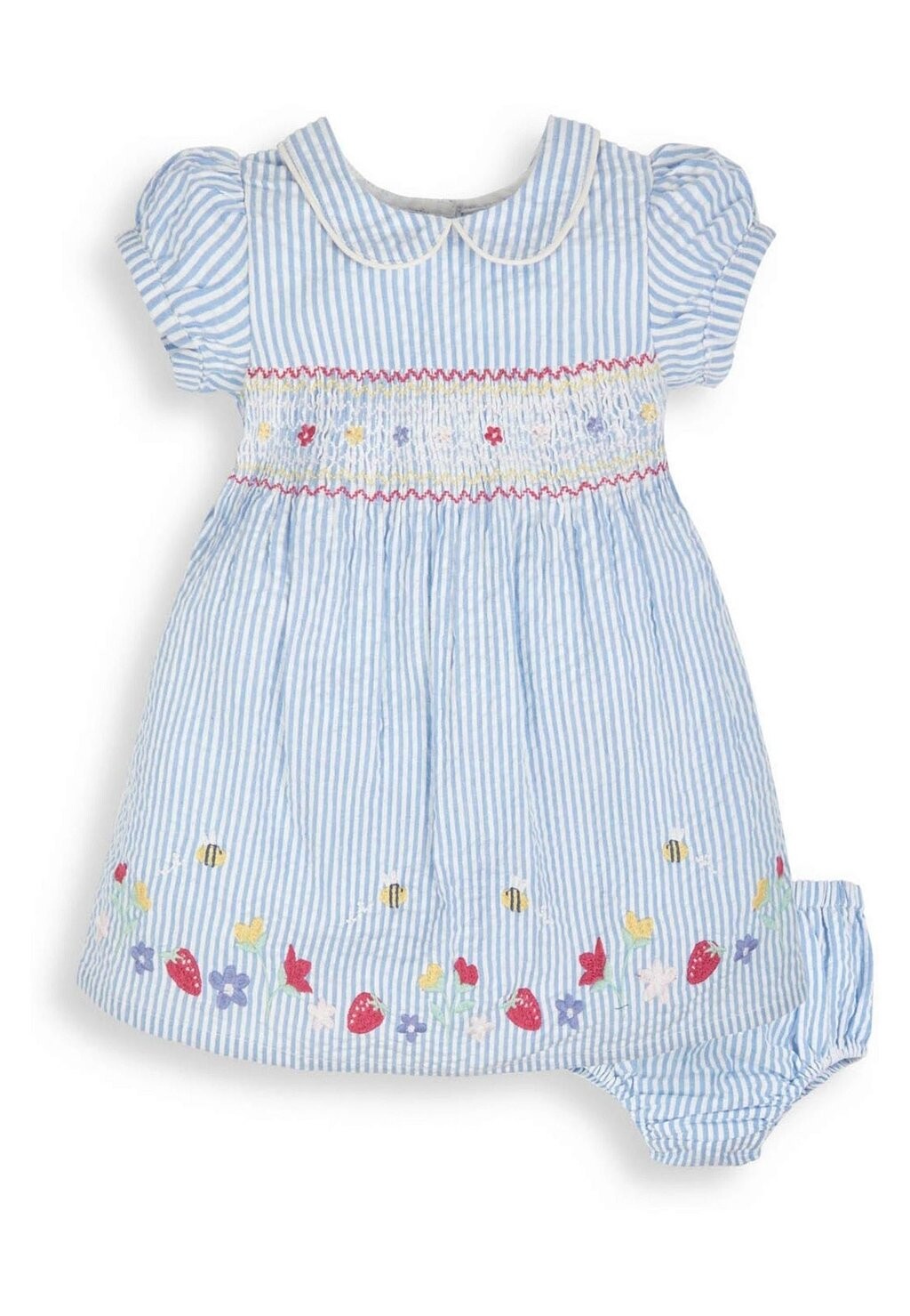 

Летнее платье JoJo Maman Bébé, синее