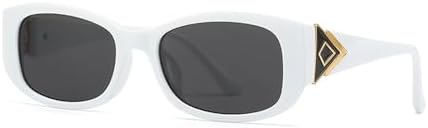 

Женские солнцезащитные очки в стиле ретро панк с широкими дужками, мужские солнцезащитные очки для вождения с защитой от УФ-излучения UV400, размер 4, один размер MTZJH, One Color